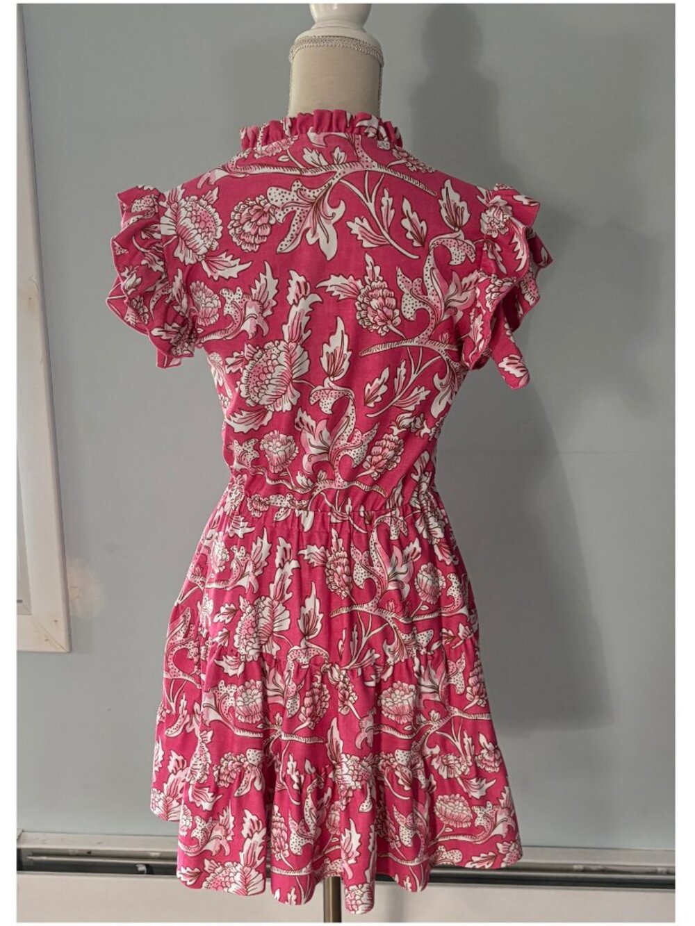 Smith & Quinn The Maeve Dress in Tuileries Bloom Pink floral size S small - Picture 5 of 8